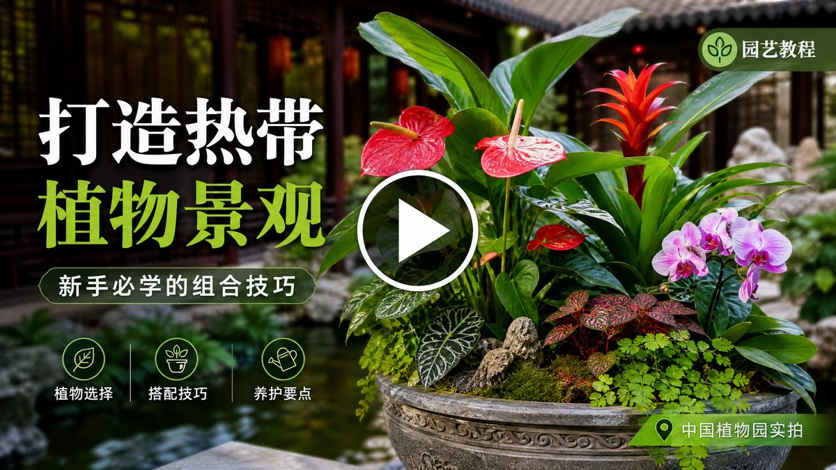 免费看片【免费看片AI赋能】AI植物视频剪辑教程演示，智能场景设计视频